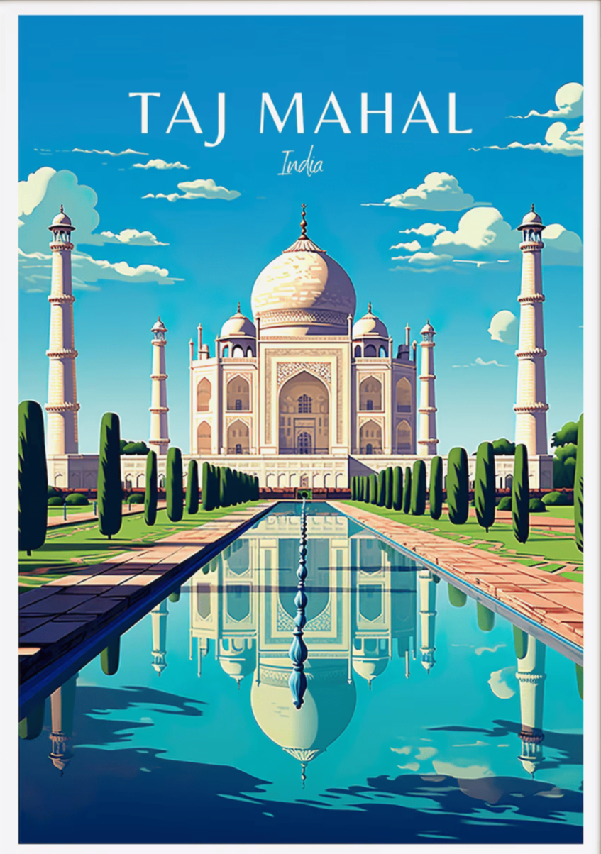 Taj Mahal - Un Symbole d'Amour Éternel