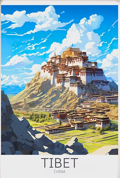 Tibet - Terre des Cieux et des Mystères