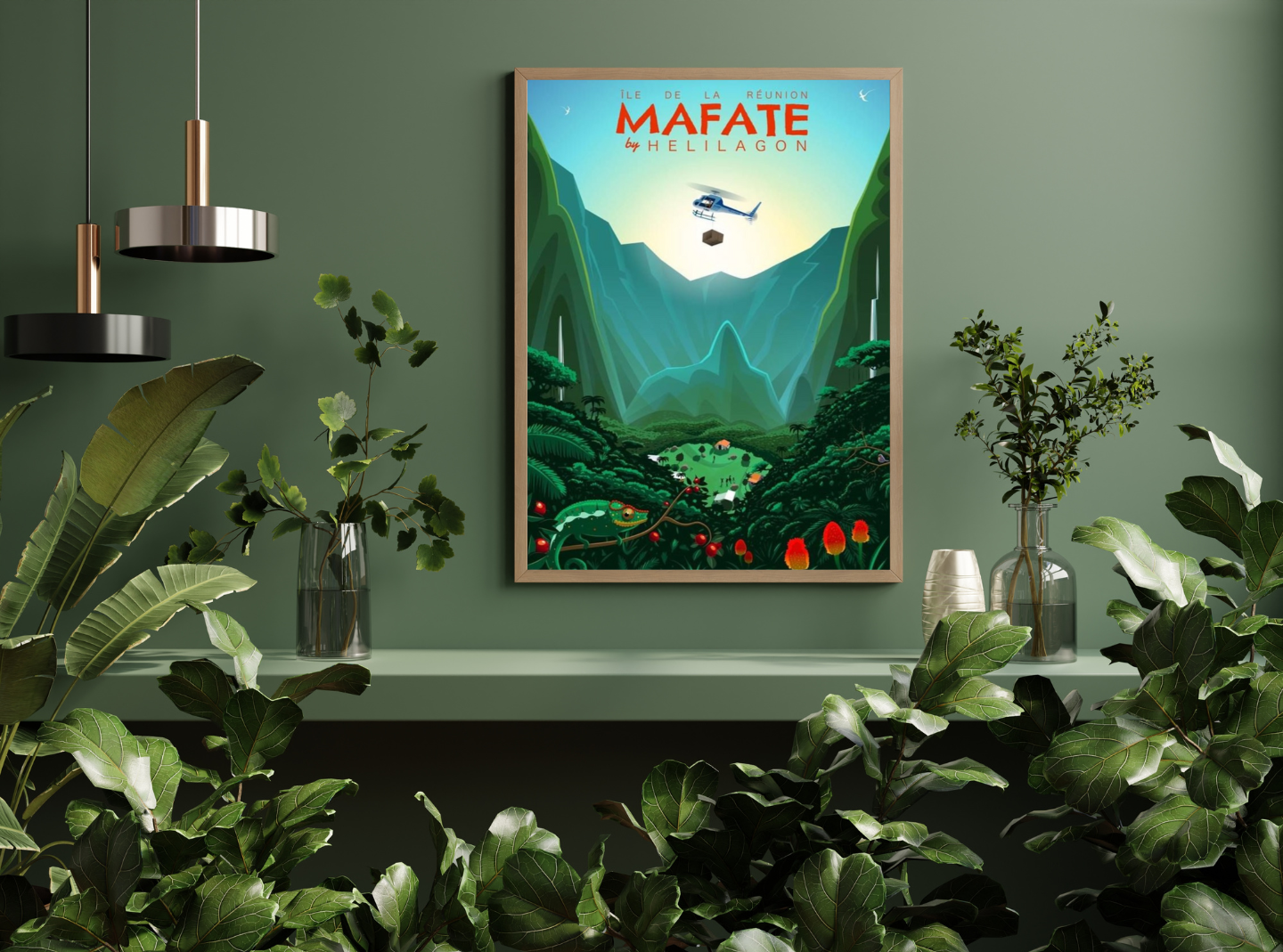 Mafate - un Écrin Sauvage de La Réunion