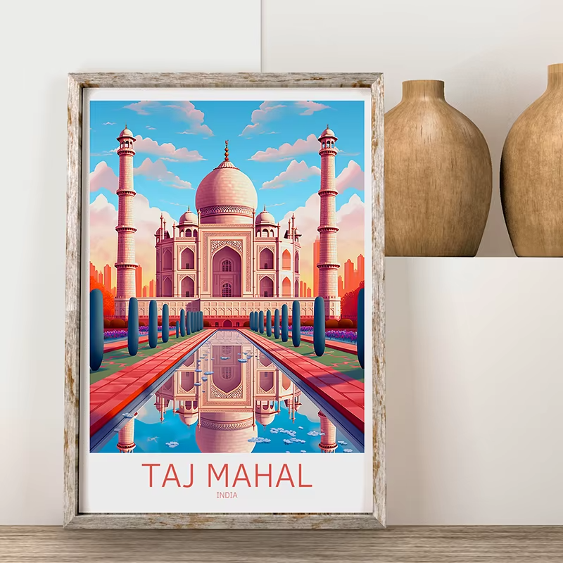 Taj Mahal - Un Symbole d'Amour Éternel