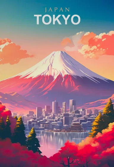 Tokyo, Mont Fuji - Un Duo Majestueux