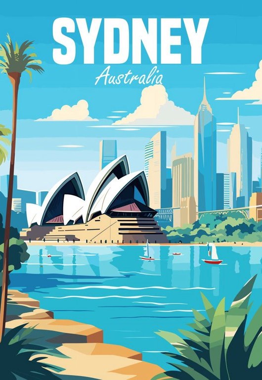 Sydney - L'énergie australienne entre mer et ciel
